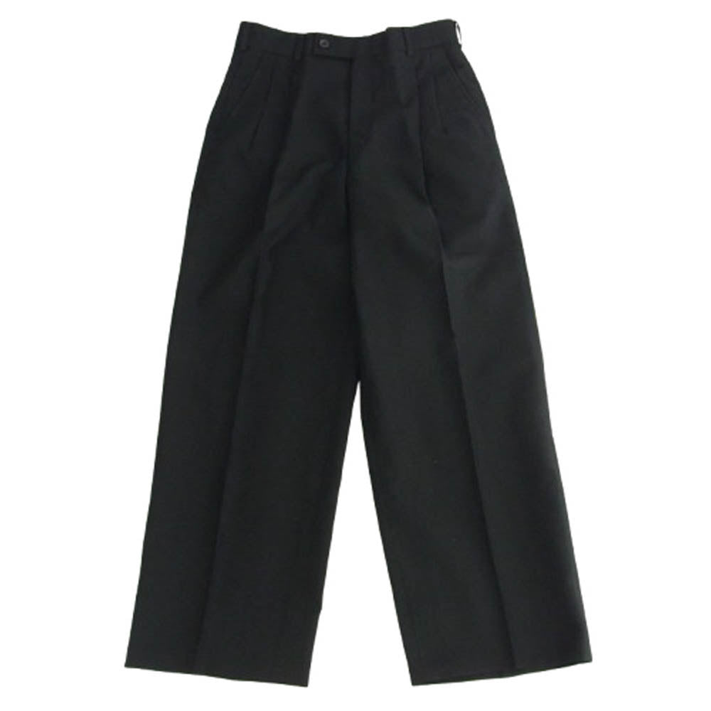 COMME des GARCONS HOMME コムデギャルソンオム HS-08022S 田中オム 90s archive 2つボタン シングル 2タック ジャケット スラックスパンツ スーツ セットアップ ブラック系 S【中古】