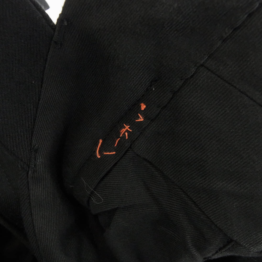 COMME des GARCONS HOMME コムデギャルソンオム HS-08022S 田中オム 90s archive 2つボタン シングル 2タック ジャケット スラックスパンツ スーツ セットアップ ブラック系 S【中古】