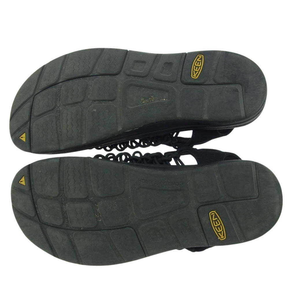 KEEN キーン 1014097 UNEEK ユニーク サンダル ブラック系 28.5cm【中古】