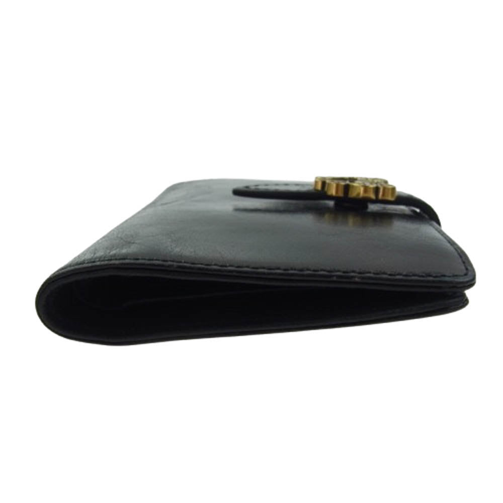 ANNA SUI アナスイ 317093 ロジェ レザー 二つ折り ミニ 財布