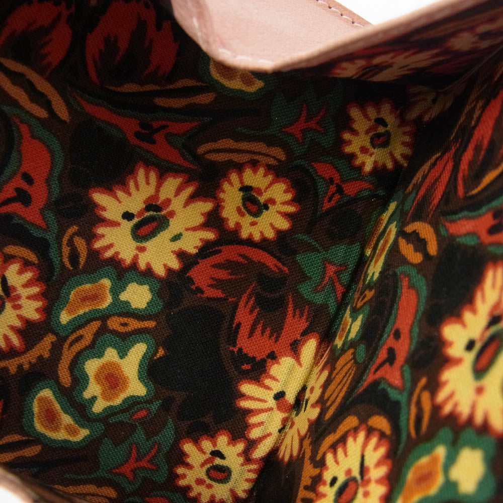 ANNA SUI アナスイ バタフライダンス 財布 二つ折り財布 ピンク系【中古】
