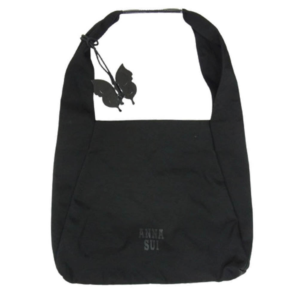 ANNA SUI アナスイ メリー トート バッグ ブラック系【中古】
