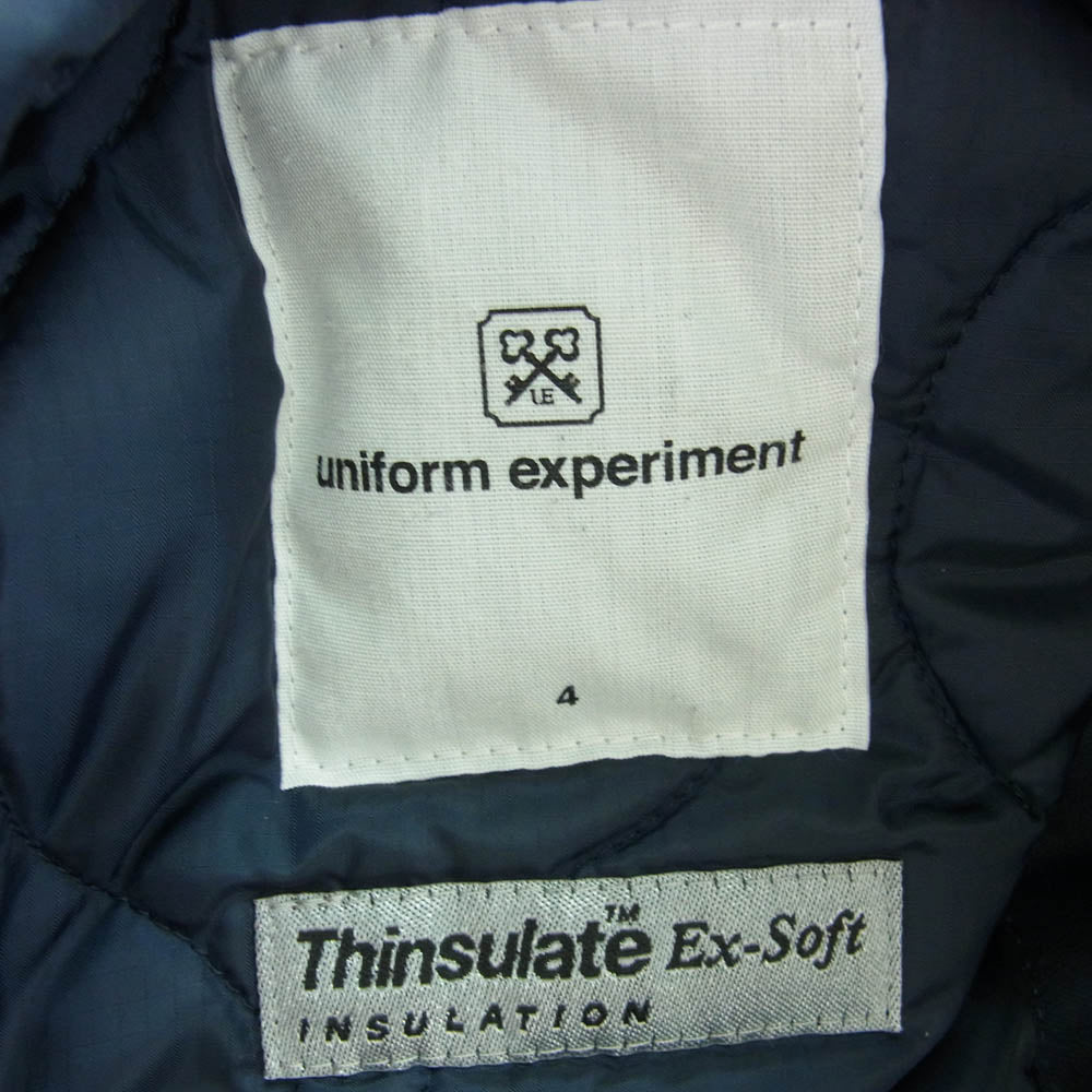 uniform experiment ユニフォームエクスペリメント UE-145034 Military Jacket ミリタリー デッキ ジャケット ネイビー系 4【中古】