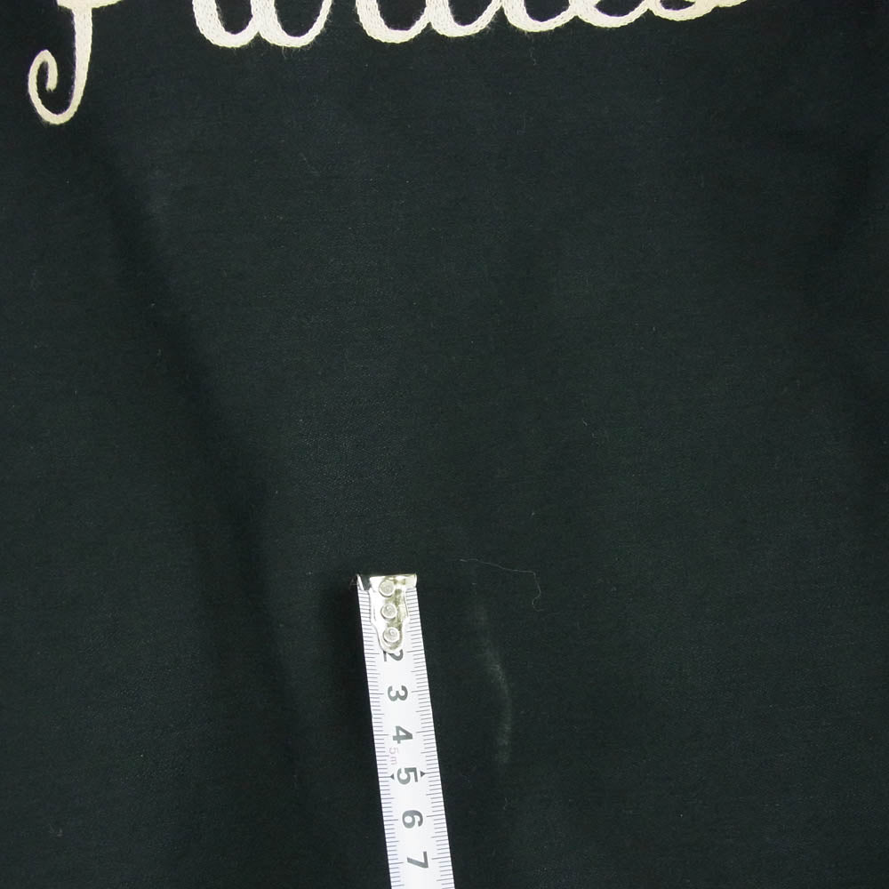 WACKO MARIA ワコマリア M-65 JACKET 裏地レオパード 刺繍ロゴ ミリタリー フィールド ジャケット ブラック系 XL【中古】