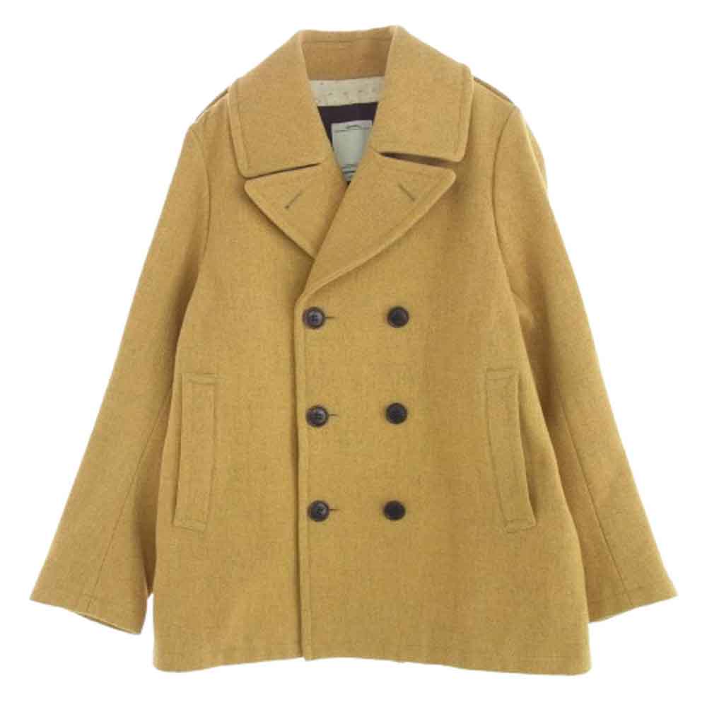 VISVIM ビズビム 15AW 0115205013019 LIEUTENANT COAT PRIME コート イエロー系 3【中古】