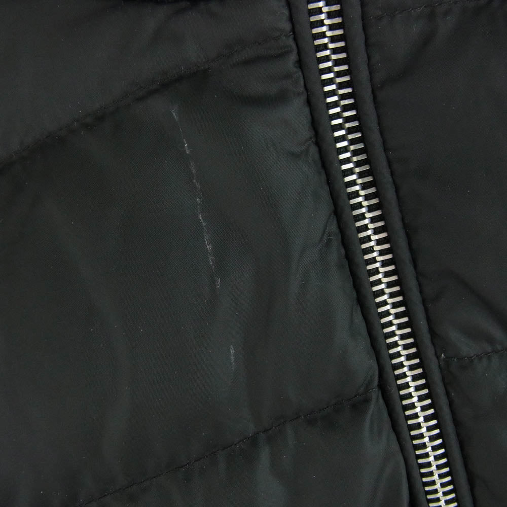 MONCLER モンクレール 19AW E20919422350 A9071 モンクレールジャパンタグ MAGLIONE TRICOT CARDIGAN ニット切替 ダウンジャケット ブラック系 M【中古】