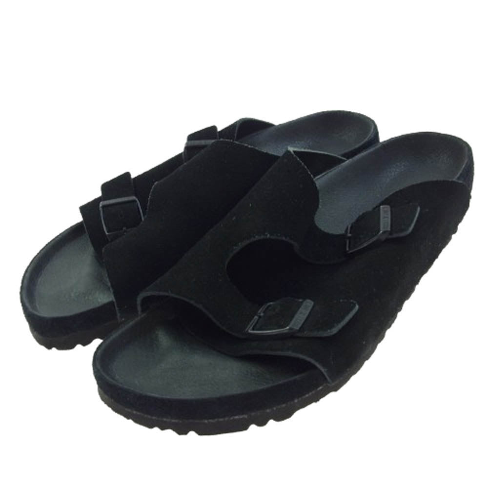 BIRKENSTOCK ビルケンシュトック BS ビームス別注 Zurich BS チューリッヒ ブラック スウェード サンダル ブラック系 41【中古】
