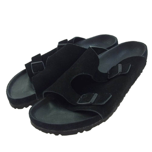BIRKENSTOCK ビルケンシュトック BS ビームス別注 Zurich BS チューリッヒ ブラック スウェード サンダル ブラック系 41【中古】