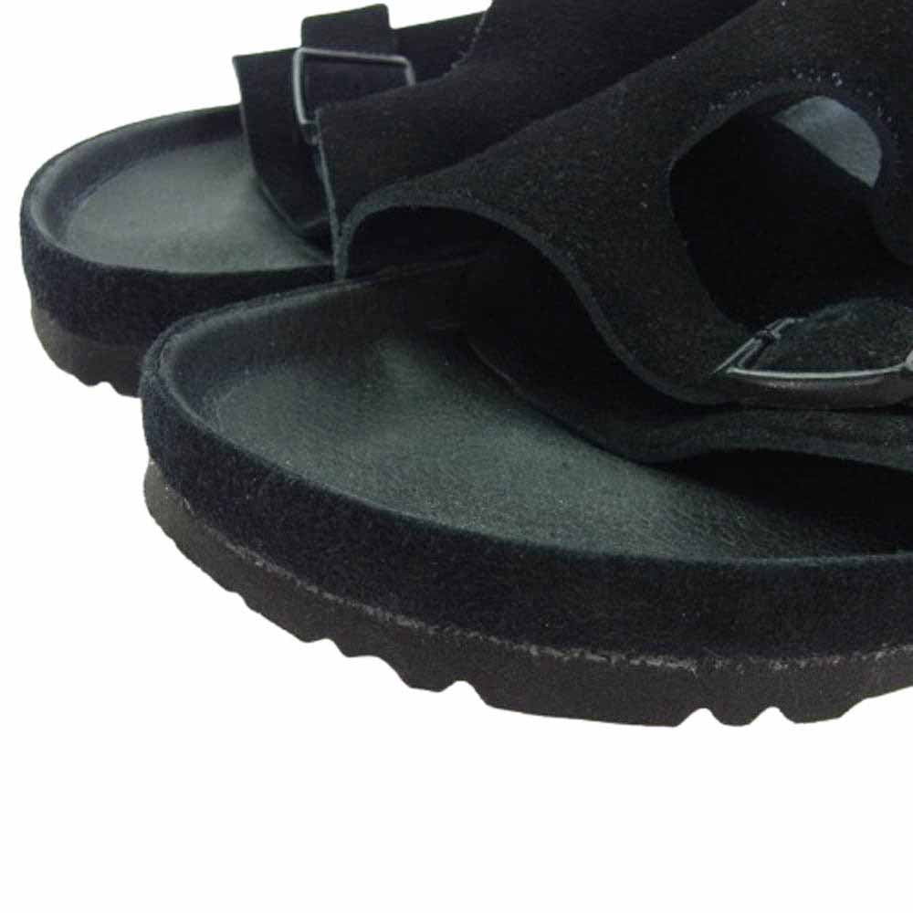 BIRKENSTOCK ビルケンシュトック BS ビームス別注 Zurich BS チューリッヒ ブラック スウェード サンダル ブラック系 41【中古】
