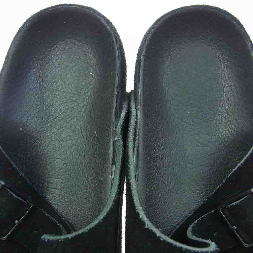 BIRKENSTOCK ビルケンシュトック BS ビームス別注 Zurich BS チューリッヒ ブラック スウェード サンダル ブラック系 41【中古】