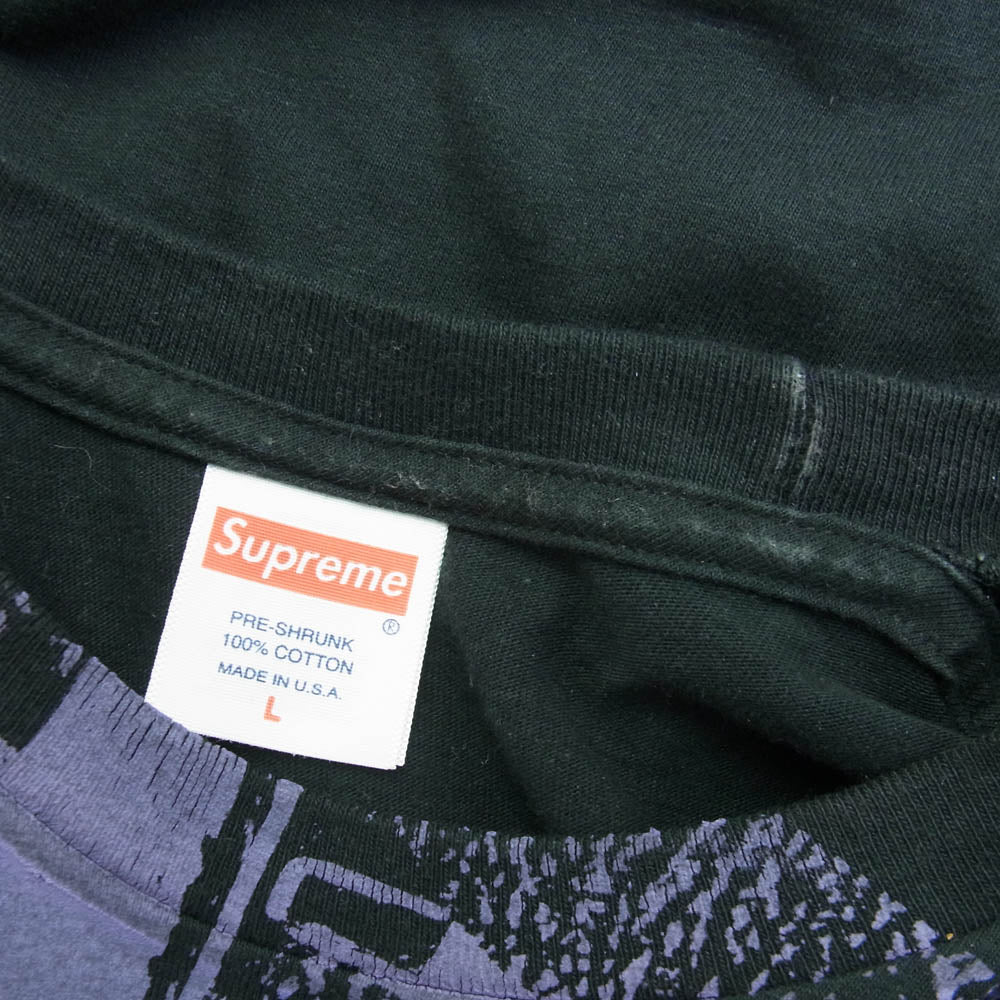 Supreme シュプリーム 24SS Collage Tee コラージュ プリント Tシャツ 半袖カットソー ブラック系 L【中古】