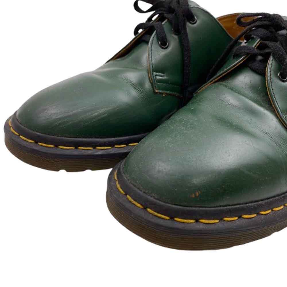 Supreme シュプリーム 1461 SH × Dr.Martens ドクターマーチン SACRED HEART 3ホール レザー シューズ グリーン系 41【中古】