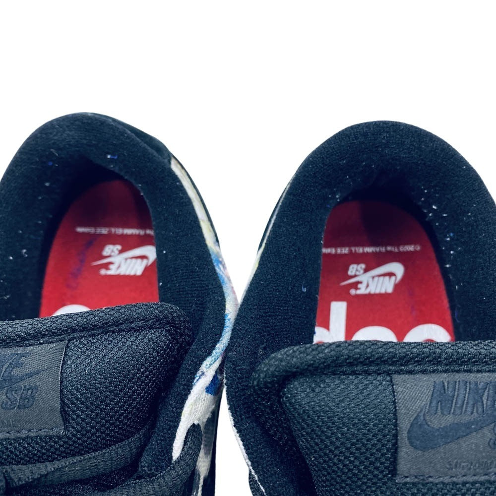 Supreme シュプリーム FD8778-001 × Nike ナイキ SB Dunk Low Rammellzee ダンク ロー ラメルジー ローカットスニーカー 27cm【中古】