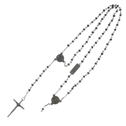 WACKO MARIA ワコマリア ロザリオ 十字架 クロス マリア ネックレス【中古】