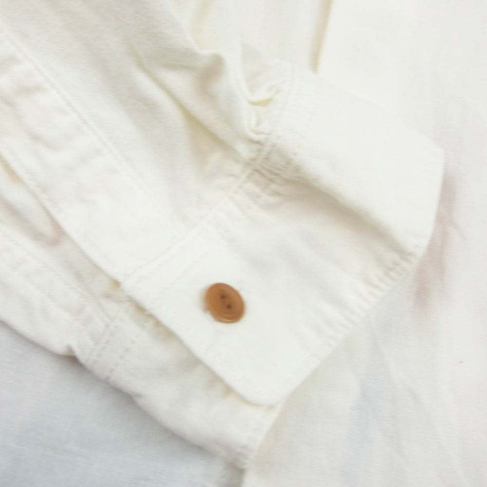 VISVIM ビズビム 15SS 0115105011024 LONG RIDER STARS SHIRT ロングライダー スター 長袖 シャツ ホワイト系 3【中古】