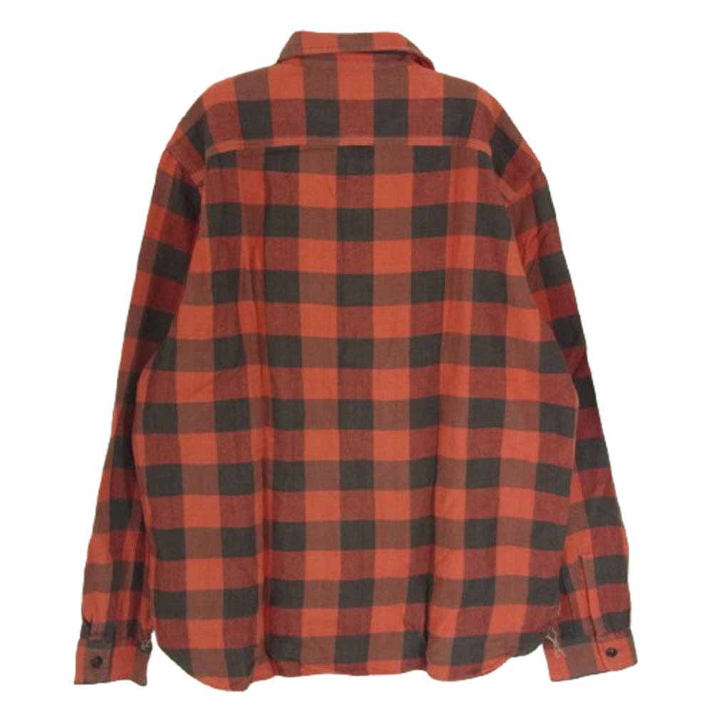 RRL ダブルアールエル 782795229001 Matlock Plaid Twill Workshirt ツイル チェック 長袖 シャツ レッド系 L【極上美品】【中古】
