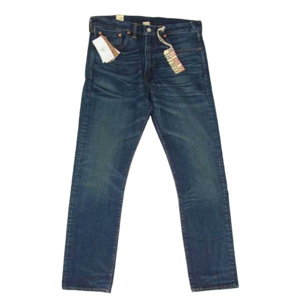 RRL ダブルアールエル 782861848001 High Slim Bayview Selvedge Jean ハイスリム セルビッジ デニム パンツ インディゴブルー系 31【新古品】【未使用】【中古】