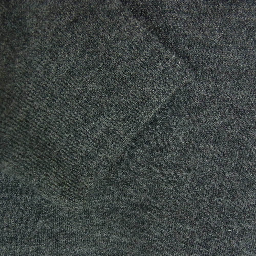 MAISON MARGIELA メゾンマルジェラ S50HL0021 M13062 ELBOW PATCH SWEATER エルボー パッチ セーター ニット グレー系 M【極上美品】【中古】