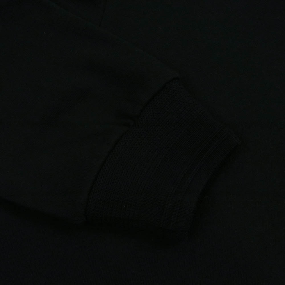 KUON クオン 114CS022000 Kumihimo Hoodie 組み紐 フーディ プルオーバー パーカー コットン 日本製 ブラック系 09 M【中古】