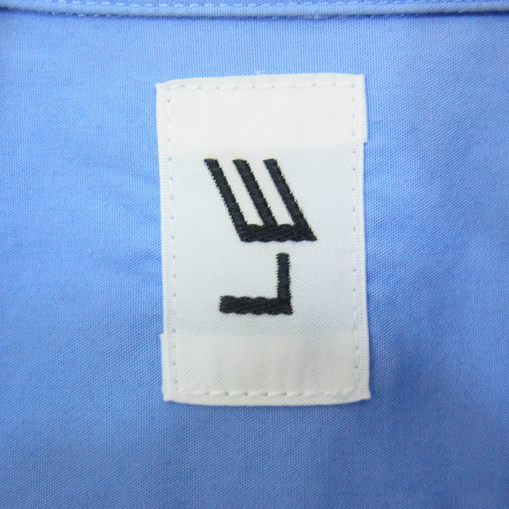 エルイー 21-050-053-2170-1-0 WIDE Reguler Shirts レギュラーカラー 長袖 シャツ ブルー系 3【中古】