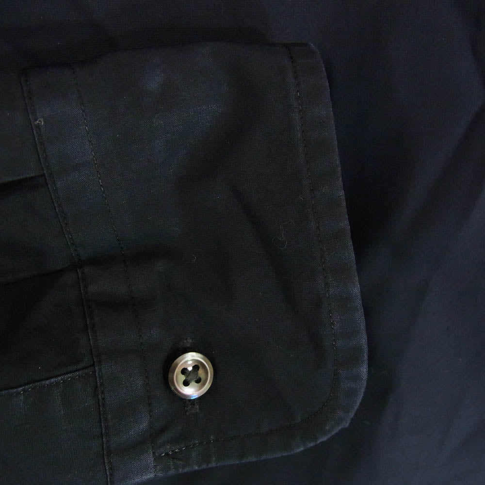 エルイー 20-050-053-2200-3-0 WIDE Reguler Shirts レギュラー カラー 長袖 シャツ ブラック系 2【中古】