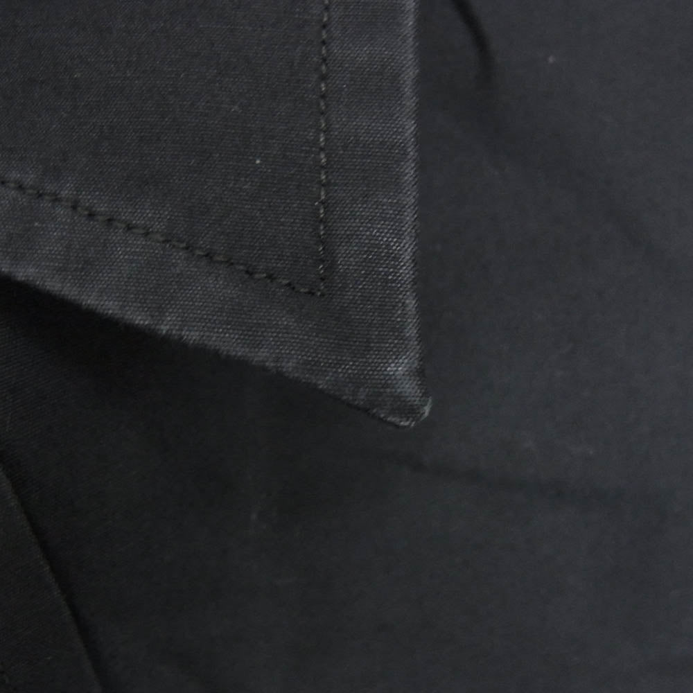 エルイー 20-050-053-2200-3-0 WIDE Reguler Shirts レギュラー カラー 長袖 シャツ ブラック系 2【中古】