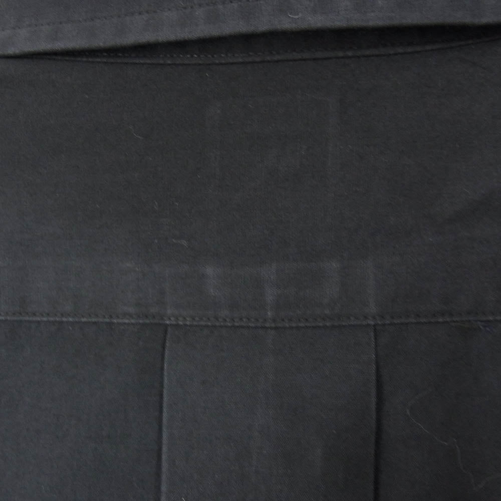 エルイー 20-050-053-2200-3-0 WIDE Reguler Shirts レギュラー カラー 長袖 シャツ ブラック系 2【中古】