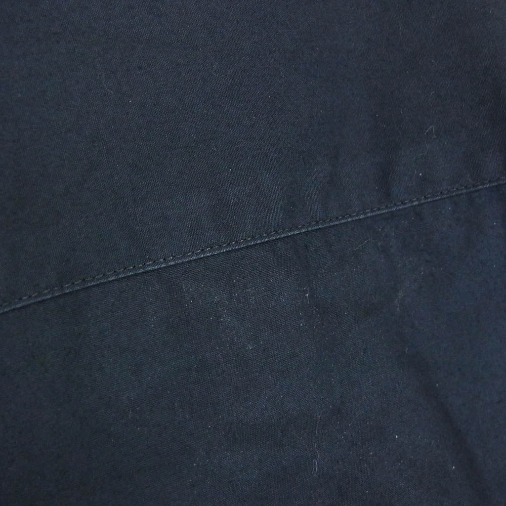 エルイー 22-050-053-2490-1-0 BAND Collar shirts バンド カラー 長袖 シャツ ネイビー系 2【中古】