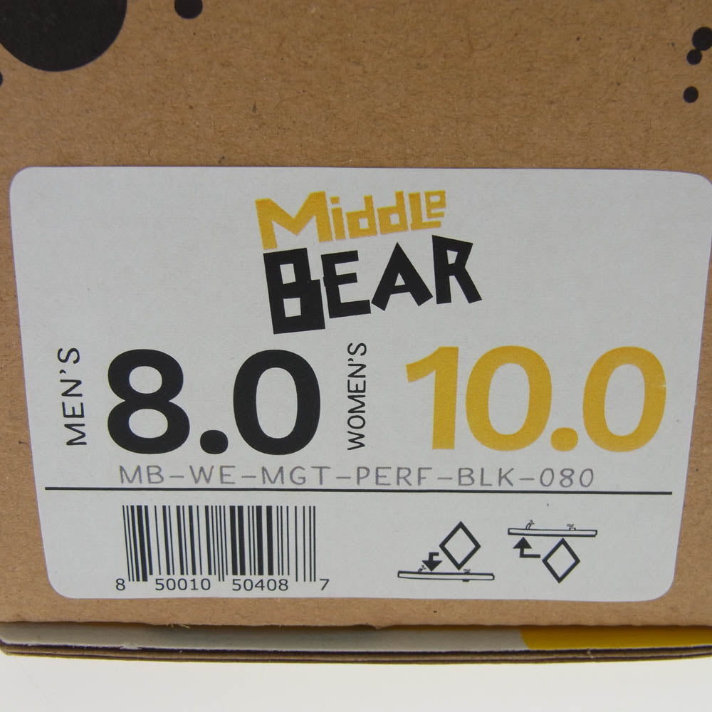 ルナサンダル Middle Bear Winged Edition ミドル ベアー ウィングド エディション サンダル ブラック系 8【中古】