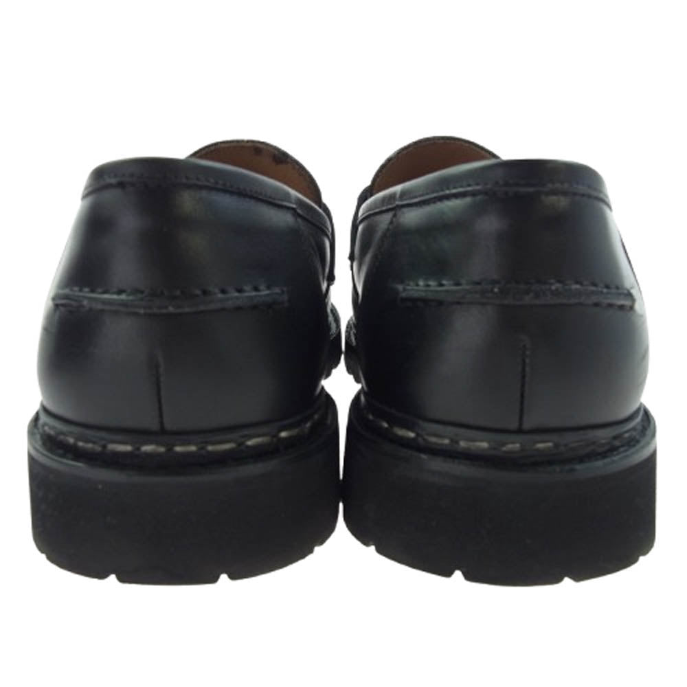 Berwick バーウィック 5293BCVL BOX CALF ヴィブラムヴィライト ソール コイン ローファー ブラック系 UK7/26cm【中古】