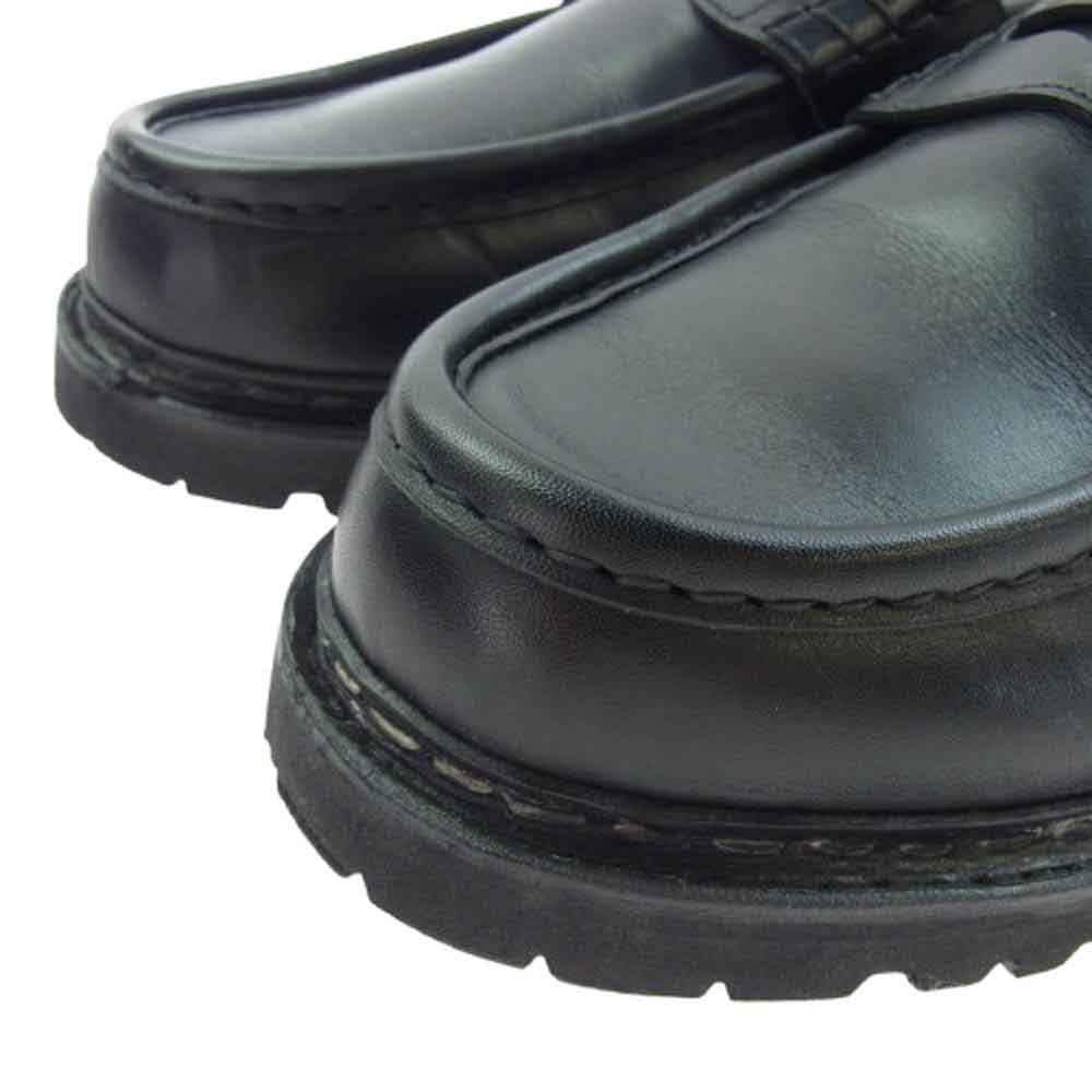 Berwick バーウィック 5293BCVL BOX CALF ヴィブラムヴィライト ソール コイン ローファー ブラック系 UK7/26cm【中古】