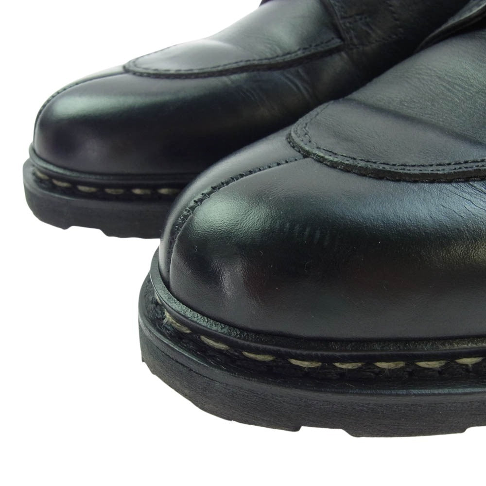 Paraboot パラブーツ 705109 AVIGNON アヴィニョン ドレス レザー シューズ ブラック系 6.5【中古】