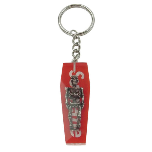 Supreme シュプリーム 20SS Skeleton Keychain スケルトン キーチェーン キーホルダー レッド系【新古品】【未使用】【中古】