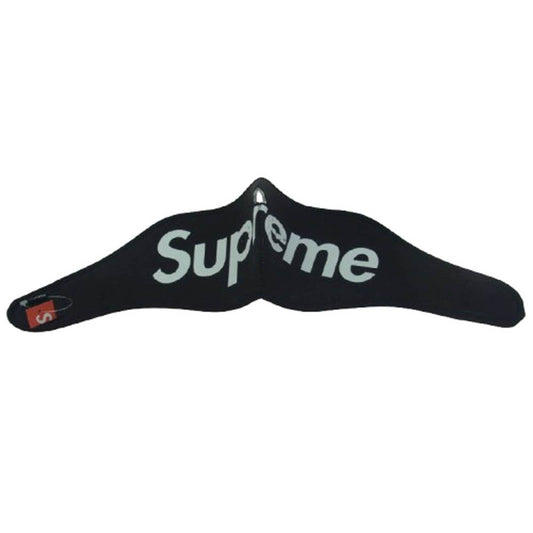 Supreme シュプリーム 22AW WINDSTOPPER Facemask ウィンドストッパー ロゴ フェイスマスク ブラック ブラック系【新古品】【未使用】【中古】