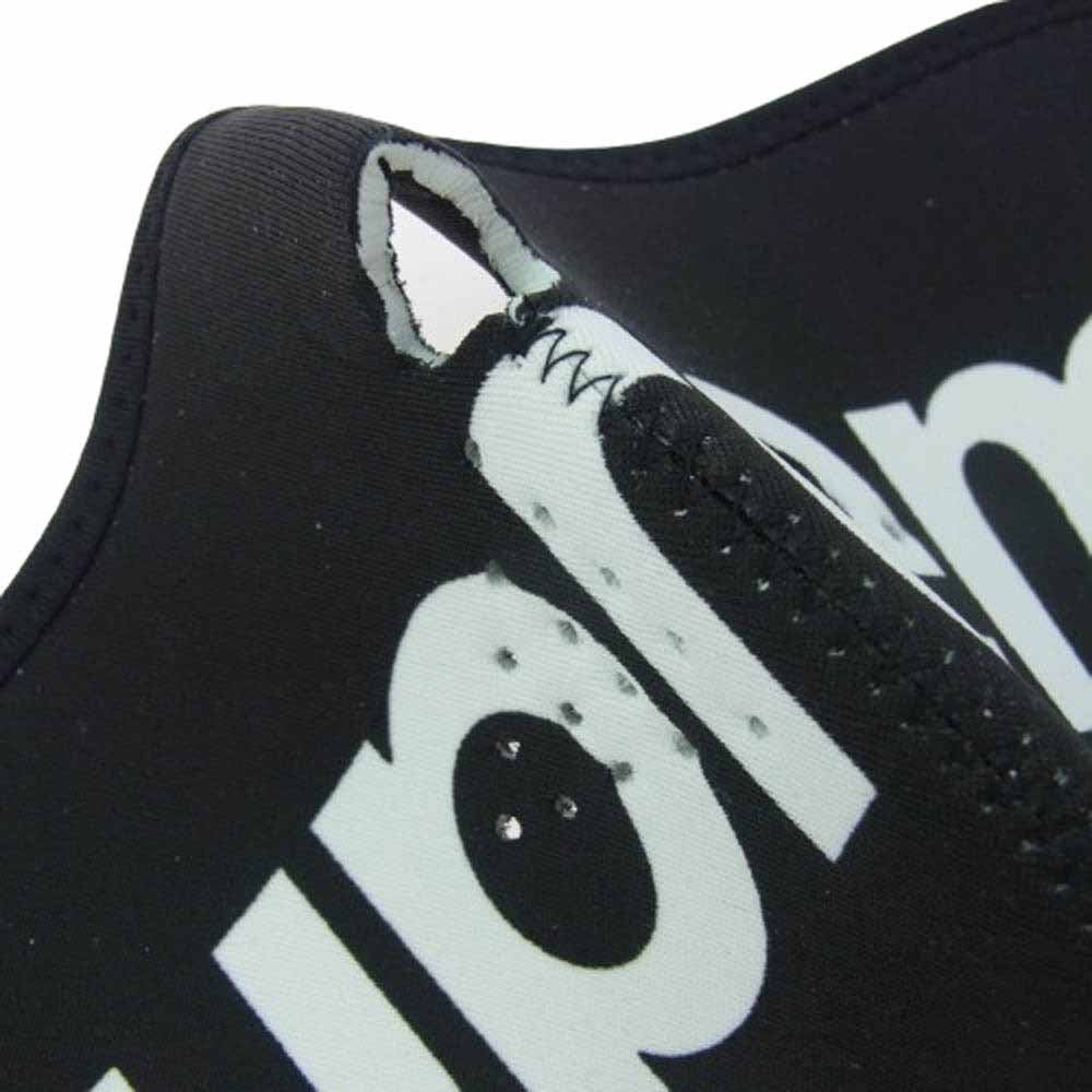 Supreme シュプリーム 22AW WINDSTOPPER Facemask ウィンドストッパー ロゴ フェイスマスク ブラック ブラック系【新古品】【未使用】【中古】