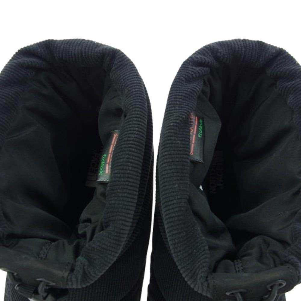 THE NORTH FACE ノースフェイス NF52278 Nuptse Bootie WP VI Short SE ヌプシブーティウォータープルーフVIショート ブーツ ブラック系 26cm【中古】