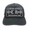CHROME HEARTS クロムハーツ（原本無） TRUCKER CAP トラッカー キャップ CHパッチ ブラック ブラック系【中古】