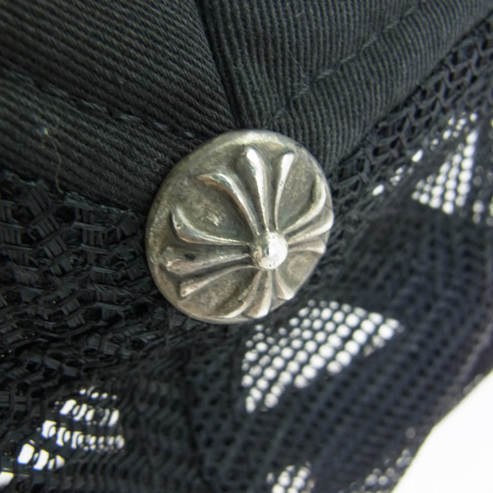 CHROME HEARTS クロムハーツ（原本無） TRUCKER CAP トラッカー キャップ CHパッチ ブラック ブラック系【中古】