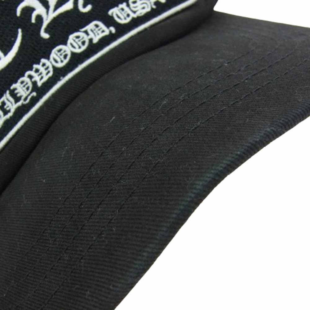 CHROME HEARTS クロムハーツ（原本無） TRUCKER CAP トラッカー キャップ CHパッチ ブラック ブラック系【中古】