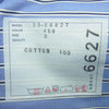 Sacai サカイ 23-06627 Thomas Mason Cotton Poplin Dress ストライプ 長袖 シャツ ブルー系 3【極上美品】【中古】