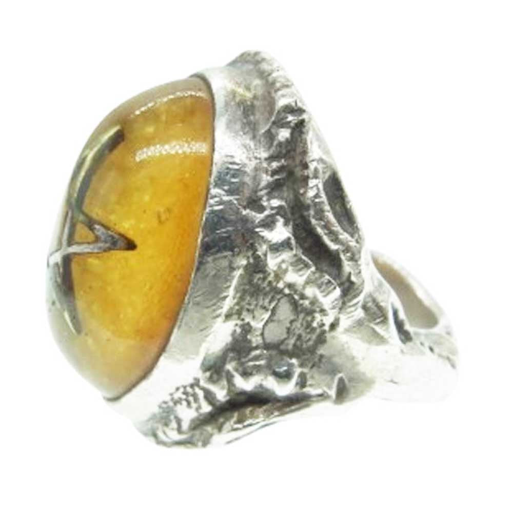 ALEX STREETER アレックスストリーター Angel Heart Ring エンジェル ハート リング イエロー系【中古】