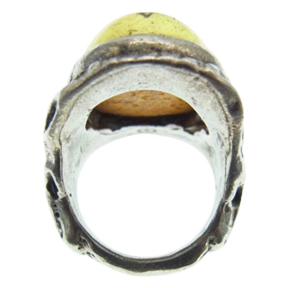 ALEX STREETER アレックスストリーター Angel Heart Ring エンジェル ハート リング イエロー系【中古】