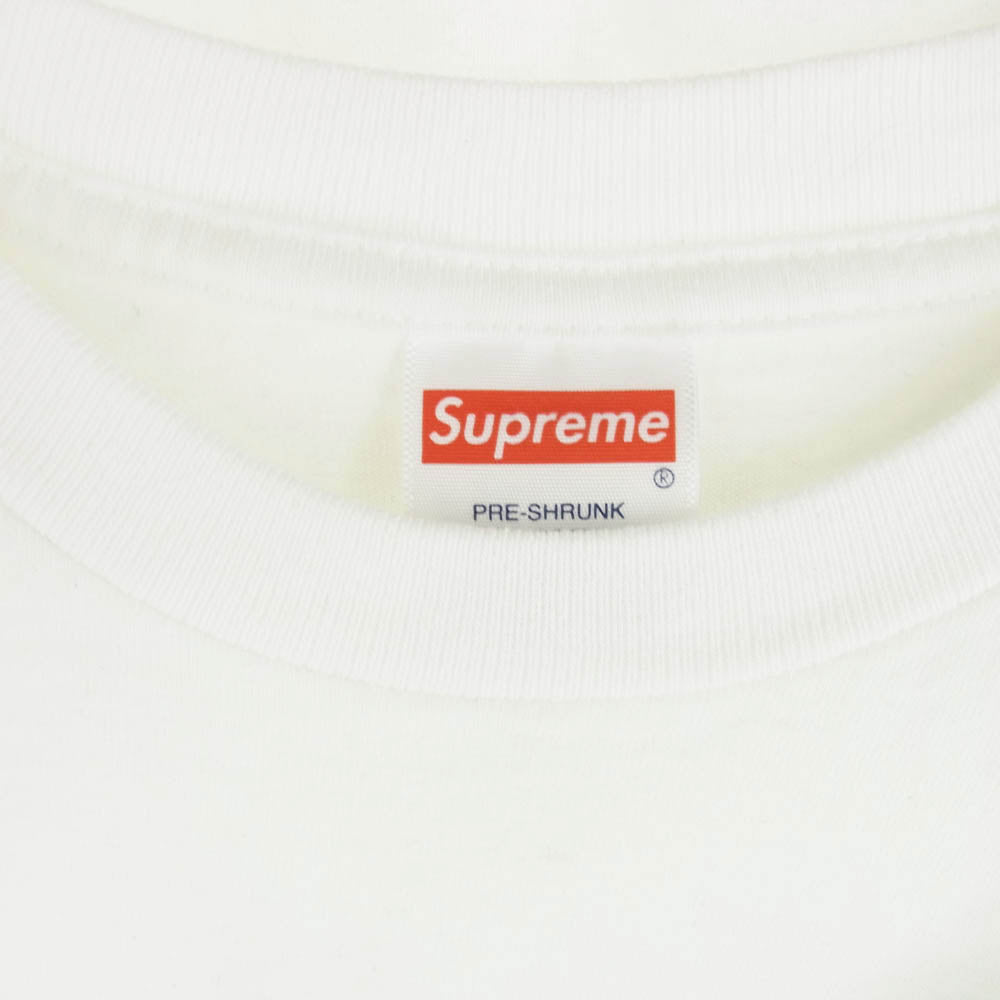 Supreme シュプリーム 20AW Futura Logo Tee フューチュラ ロゴ 半袖 Tシャツ ホワイト系 M【中古】