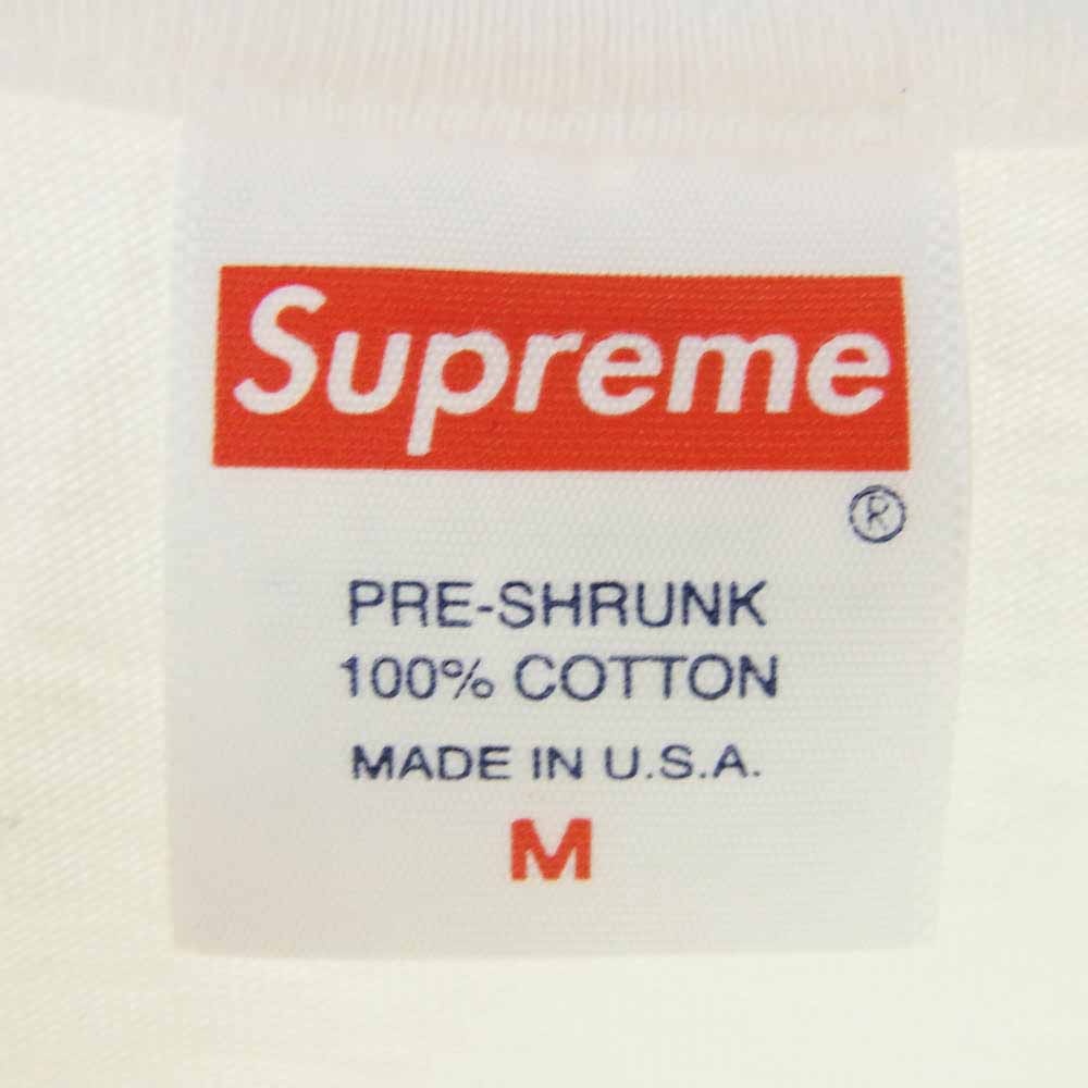 Supreme シュプリーム 20AW Futura Logo Tee フューチュラ ロゴ 半袖 Tシャツ ホワイト系 M【中古】