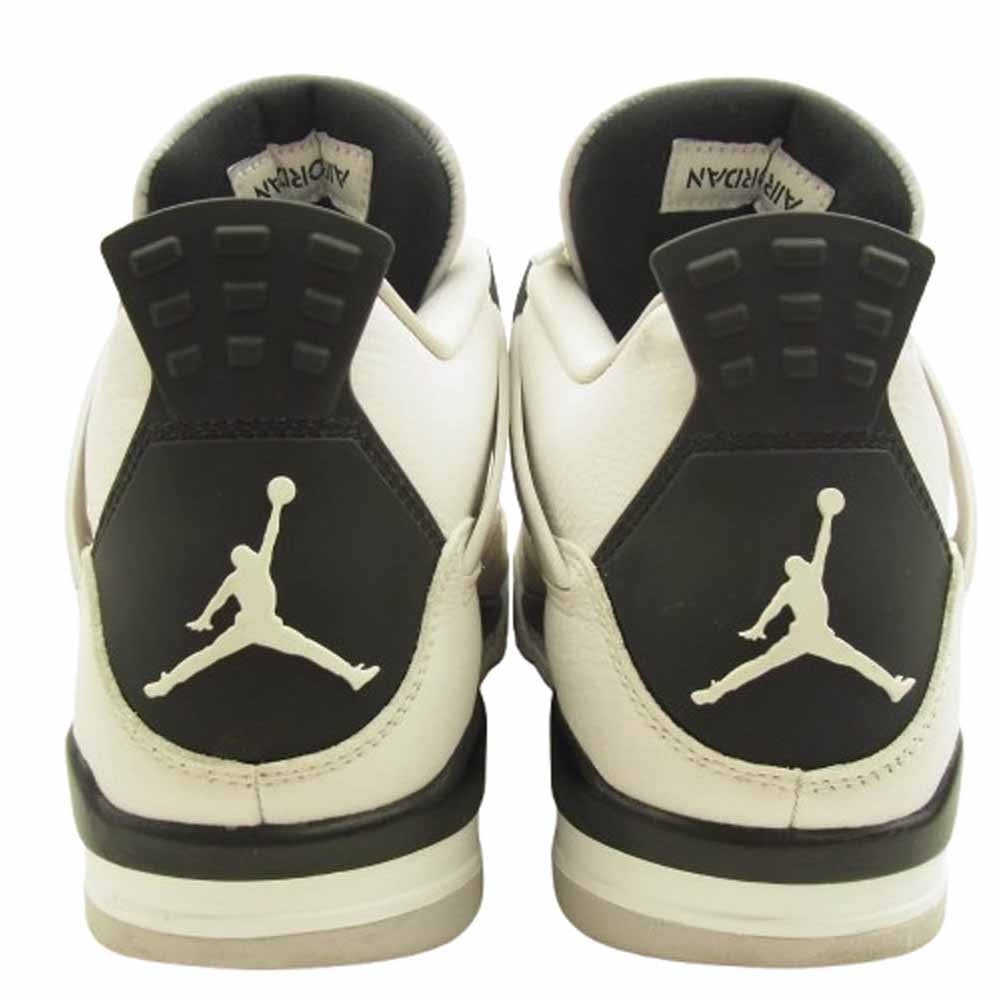 NIKE ナイキ DH6927-111 Air Jordan 4 Military Black エアジョーダン 4 ミリタリー ブラック スニーカー ホワイト系 ブラック系 ベージュ系 27.5cm【中古】