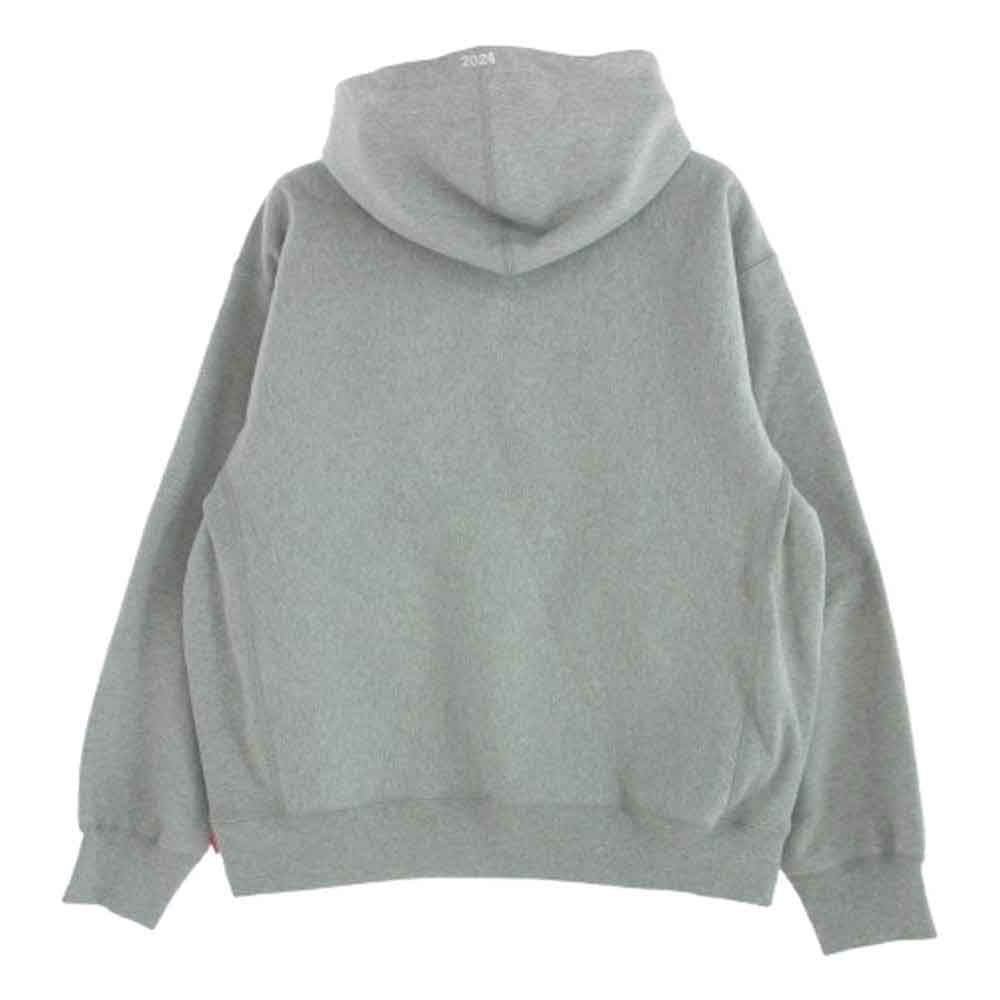 Supreme シュプリーム 24AW Box Logo Hooded Sweatshirt ボックスロゴ フーディー パーカー グレー グレー系 M【中古】