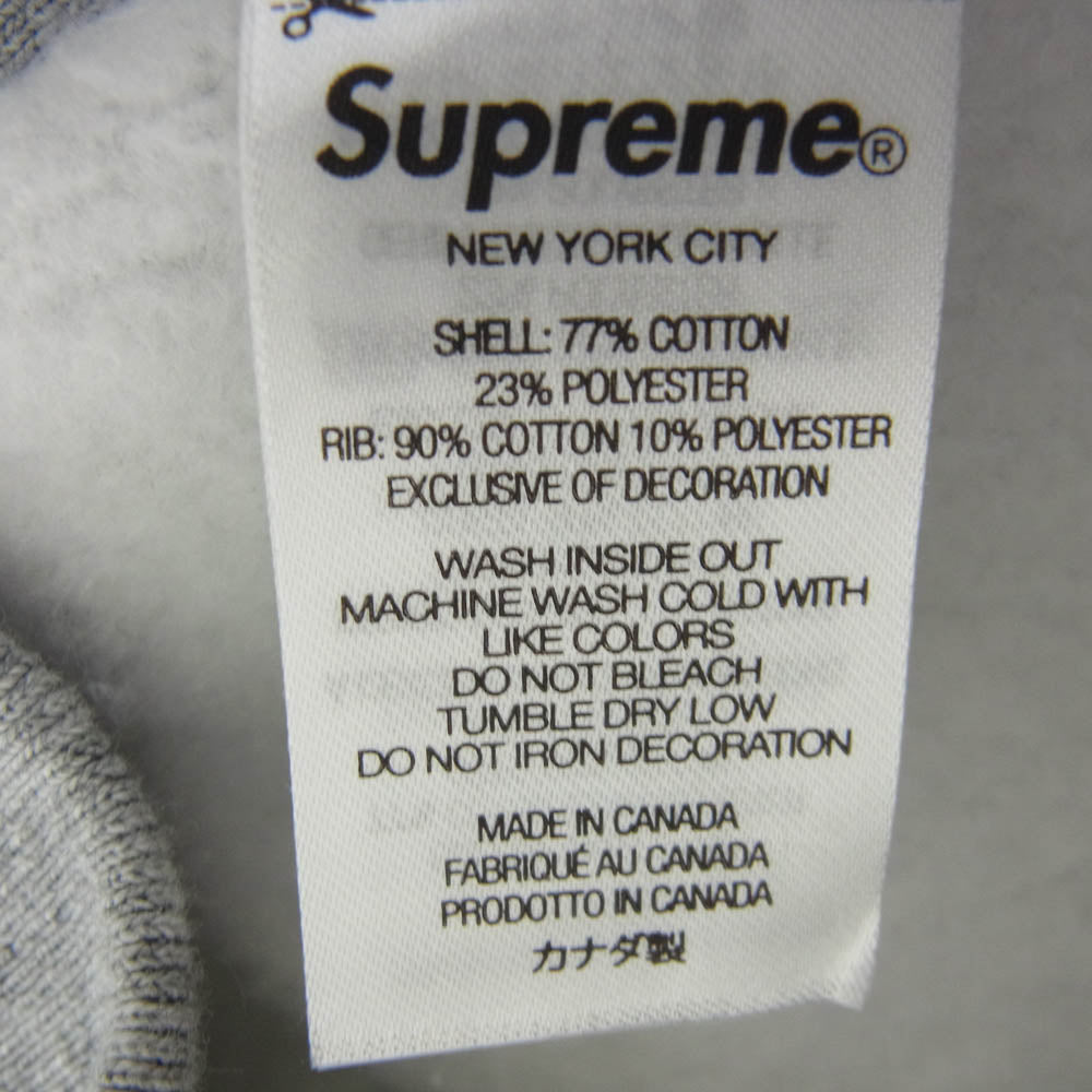Supreme シュプリーム 24AW Box Logo Hooded Sweatshirt ボックスロゴ フーディー パーカー グレー グレー系 M【中古】