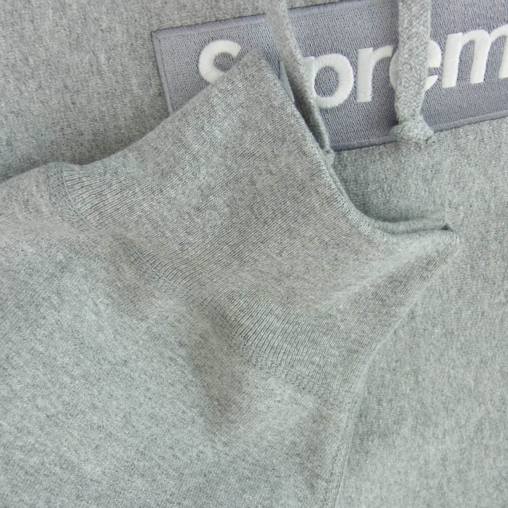 Supreme シュプリーム 24AW Box Logo Hooded Sweatshirt ボックスロゴ フーディー パーカー グレー グレー系 M【中古】