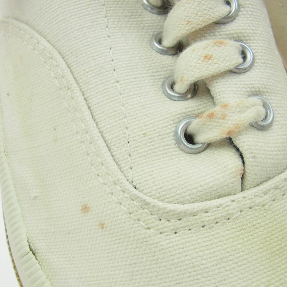 CONVERSE コンバース USA製 80s SKID GRIP スキッドグリップ ローカット スニーカー オフホワイト系 9.5【中古】