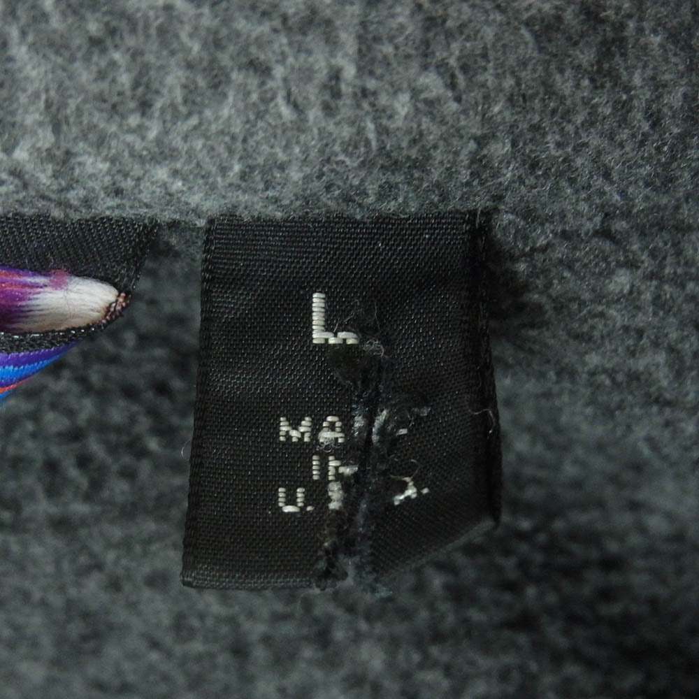patagonia パタゴニア 25021 USA製 80 ~ 90S ジップ フリース ジャケット グレー系 L【中古】